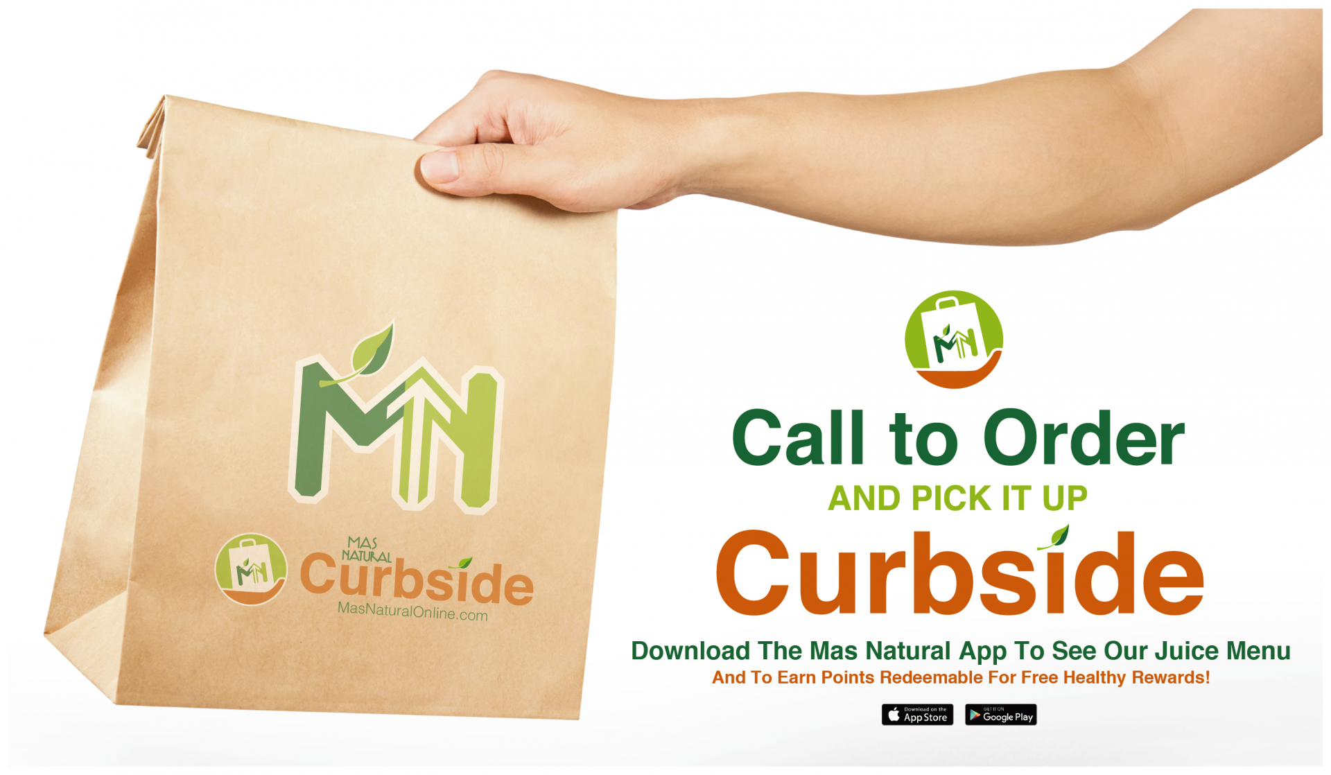 Call To Order Curbside!