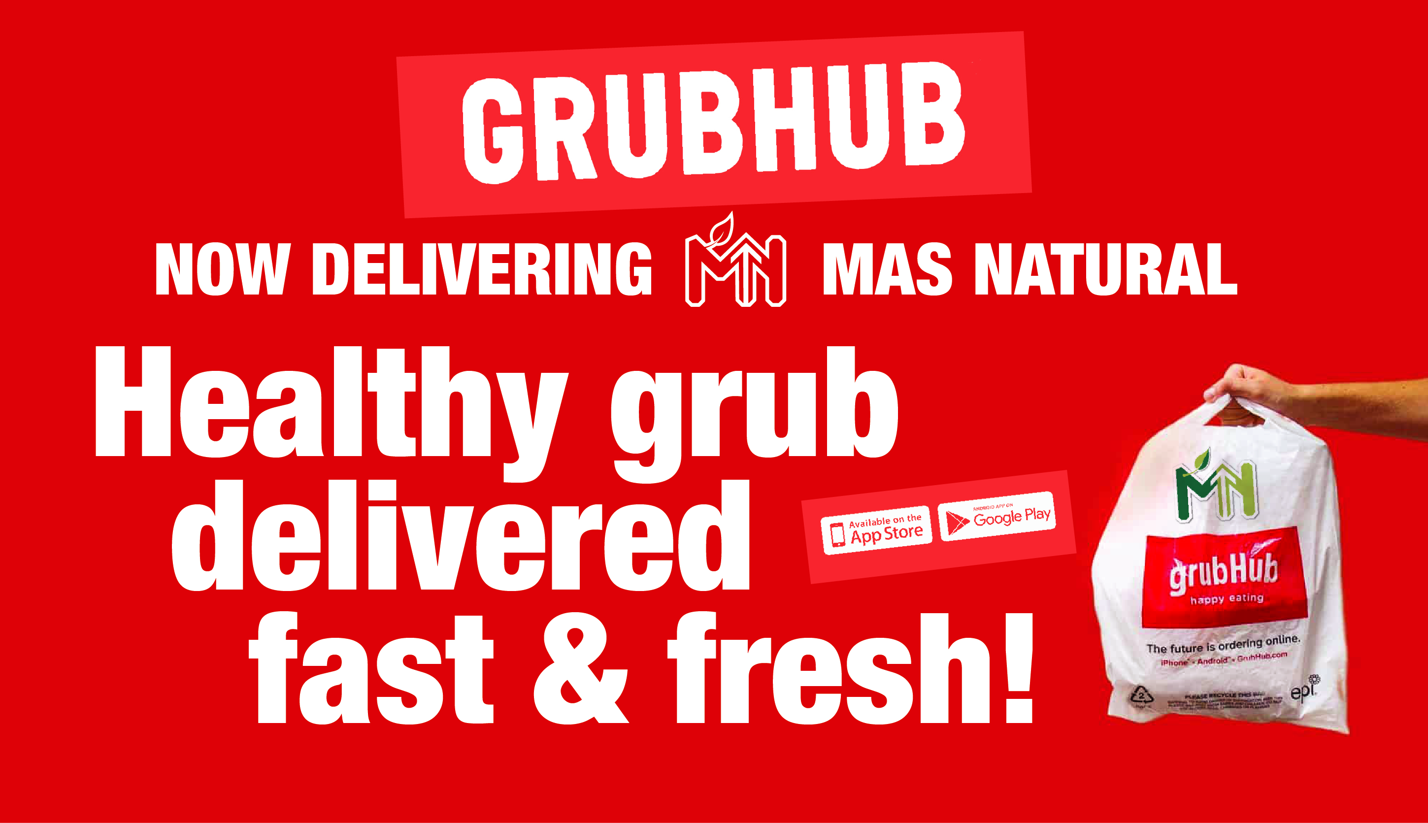 Healthy Grub Delivered Fast & Fresh!